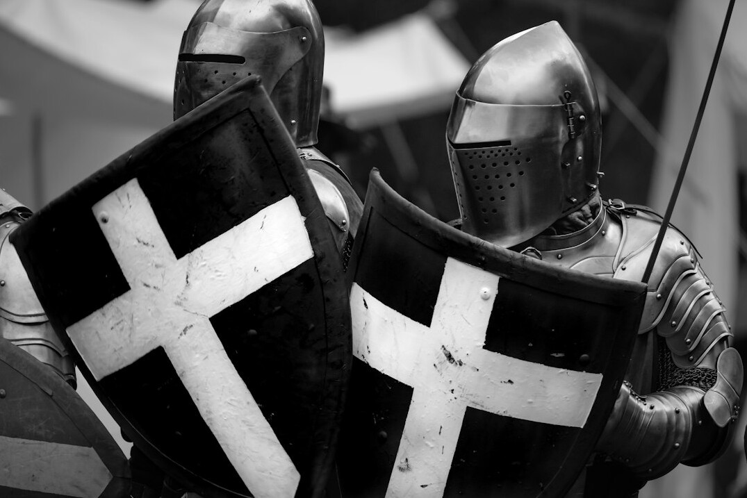 medieval knights battle