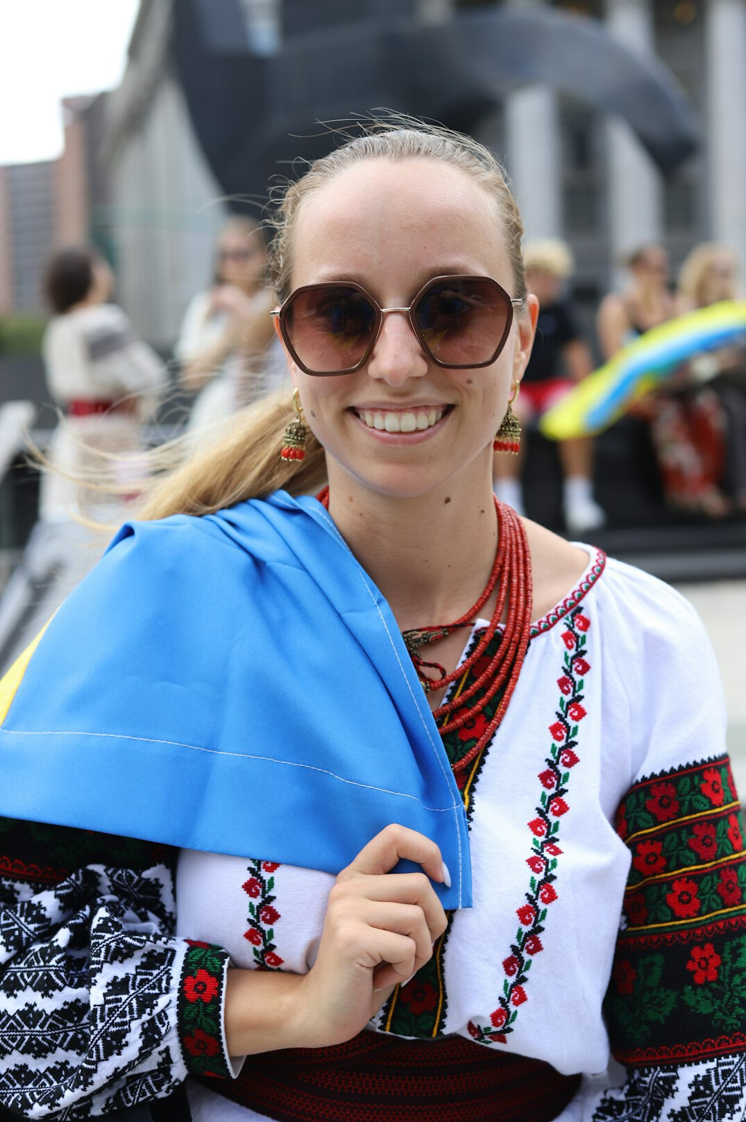 Portrait of a Polish woman culture editor